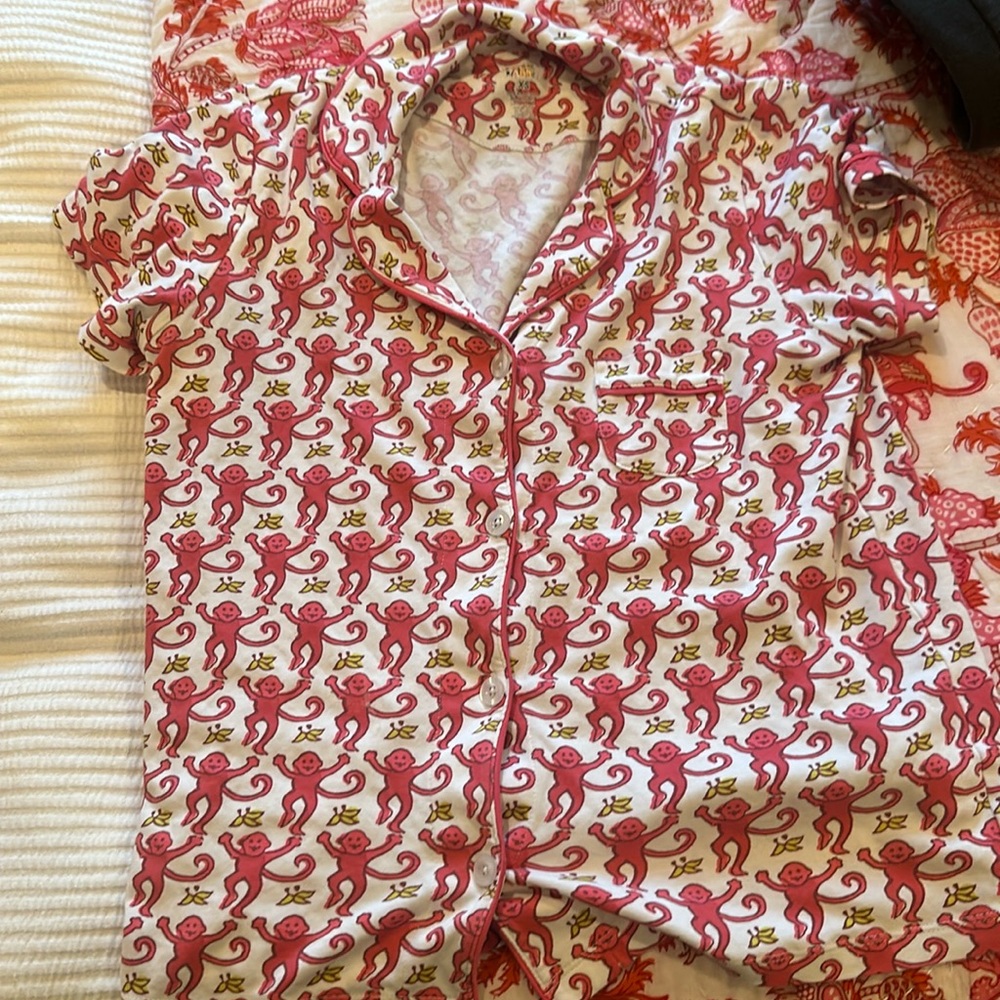 Perfect condition pink monkey roller rabbit polos